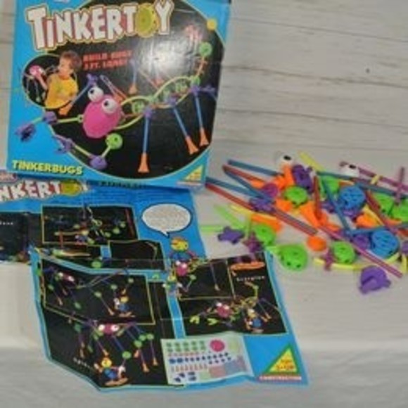 Tinker Toy Toys Rare Vtg 997 Tinker Toy Tinkerbugs Bugs